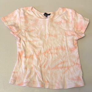 Tie-Dye Short Sleeve Top